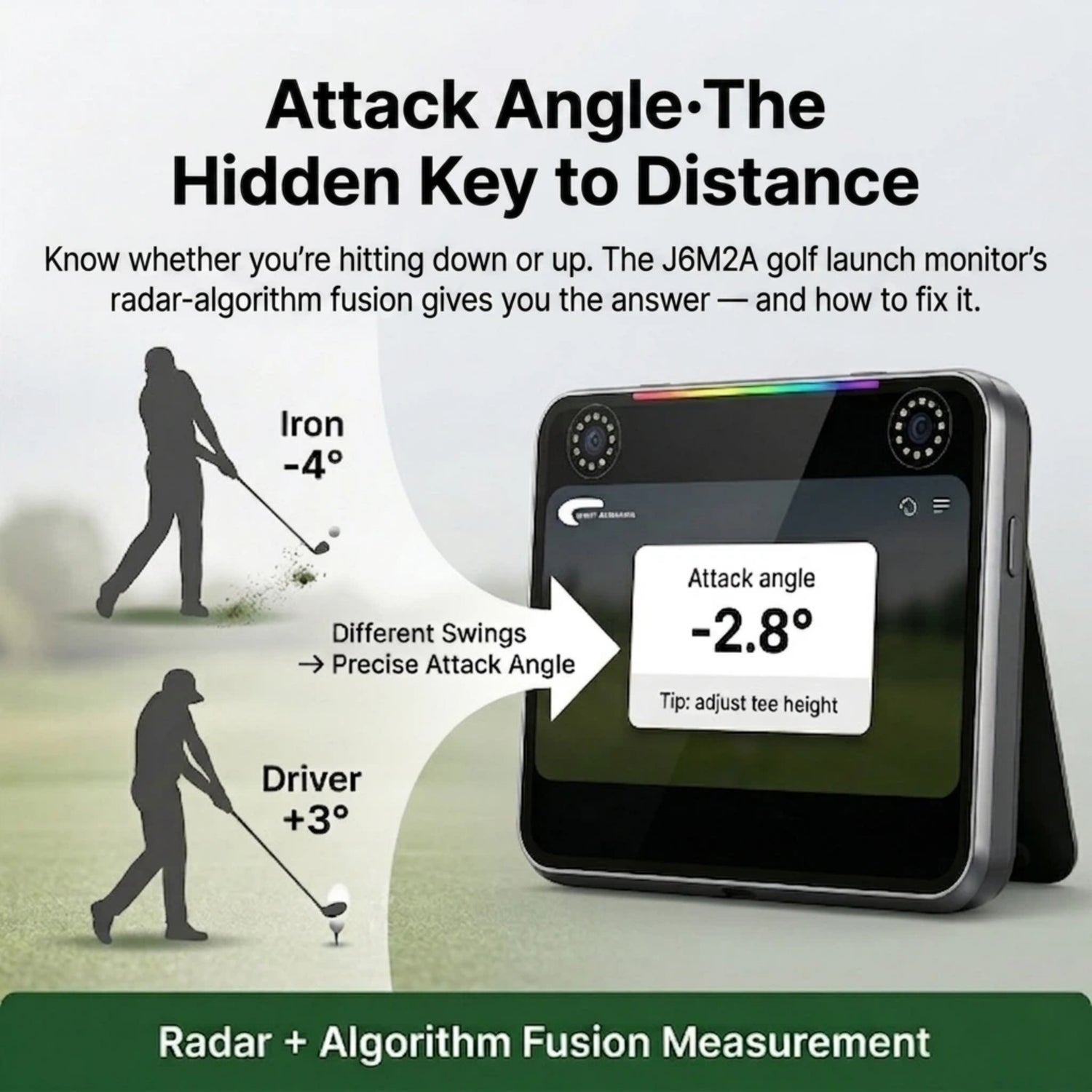 J6M2A Golf Launch Monitor
